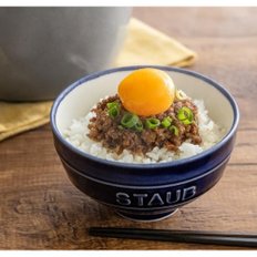 staub Meoto KOHIKI M  L Le Chawan 40508-544 스토우브 세라믹 [르 차완 세트 화이트 그랑 블루