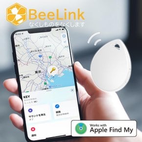 iiKaKaKu[BeeLink iPhone air 분실물 방지 태그] 대응 스마트 태그 찾는 앱 스마트폰 tag와 같은