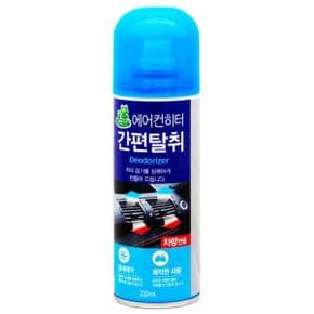 청개구리 에어컨 히터 간편탈취 세정제-차량용 220ml X ( 2매입 )