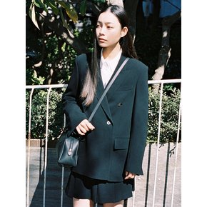 [Drama Signature] Oversized Double-Breasted Blazer_2color