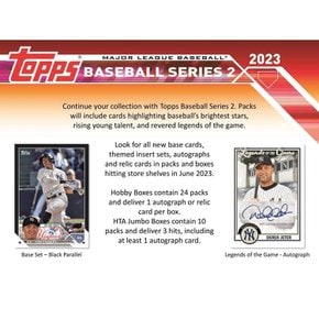 MLB 2023 Topps Series2 Baseball Card Hobby Box 탑스 시리즈 2 베이스볼 카드 취미 상자