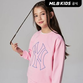 (공식)24SS 베이직 빅로고 맨투맨 NY (Ptn.Pink) 7AMTB0141-50PKP