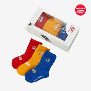 [3pcs] 컬러 장목 양말 박스 세트(NK8EFS206U)