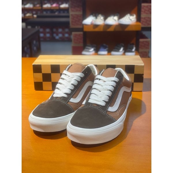 [여주점] (남여공용) 스니커즈 올드스쿨 (브라운) (VN000D9YBW2)