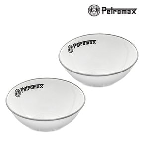 [페트로막스] 에나멜 보울 캠핑용 그릇(2개입/화이트/1L/PM-PX-BOWL-1-W)