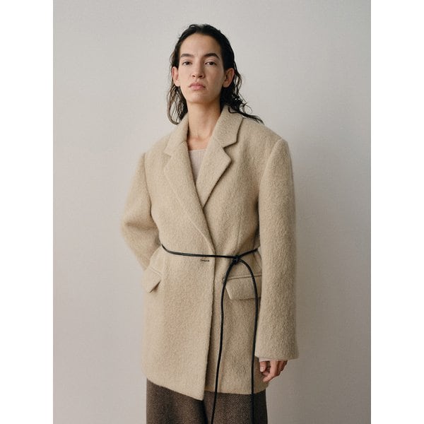 TVW ALPACA WOOL HALF JACKET_2COLORS