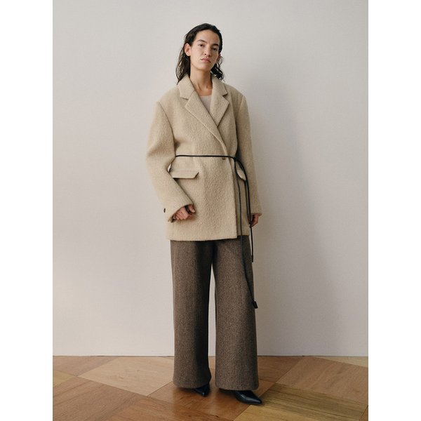 TVW ALPACA WOOL HALF JACKET_2COLORS