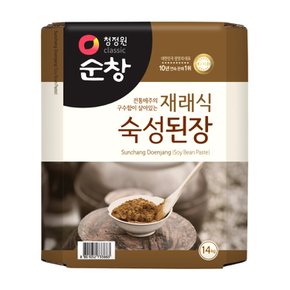 청정원 순창 재래식 숙성 된장 말통 14kg WJ