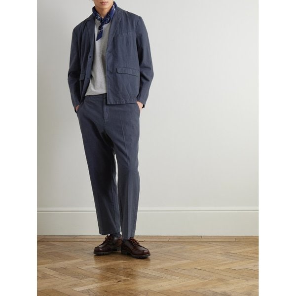 루나 리넨 코튼 블렌드 수트 팬츠 46376663163007621