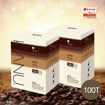 맥심 [카누] 카누 더블샷라떼 100T (50T x 2)