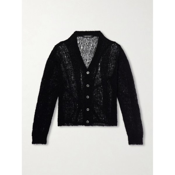 아워레가시 아카데미 오픈 니트 리넨 블렌드 가디건 46376663162960909