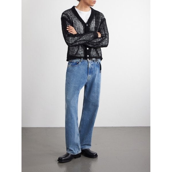 아워레가시 아카데미 오픈 니트 리넨 블렌드 가디건 46376663162960909