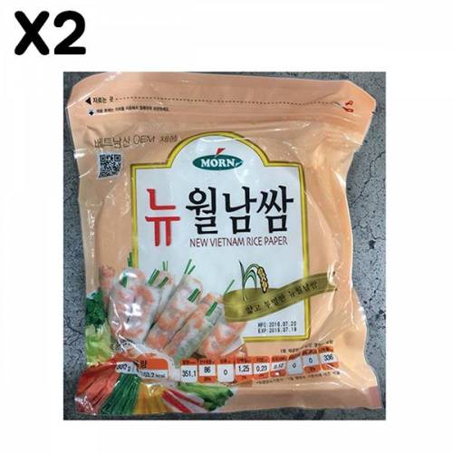 원형 동그랑땡 FK 월남쌈 몬 18cmx300g X2 묶음배송 12가능