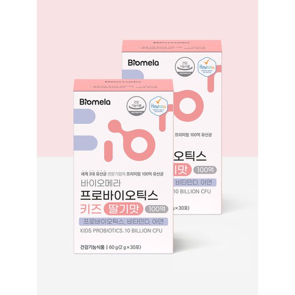 프로바이오틱스 키즈 딸기맛 2개세트 (30포x2)
