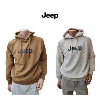 Jeep [여주점] 지프 남여공용 빅지프 후드티셔츠 JP3THU001