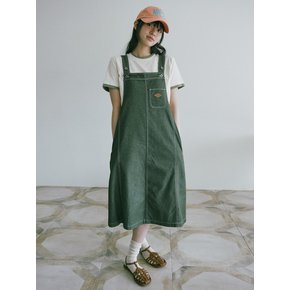 W OVERALL STITCH ONEPIECE [2 COLOR]