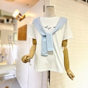 대구백화점르피타르칠일숄배색티셔츠(L262BTS561)