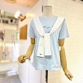 대구백화점르피타르칠일숄배색티셔츠(L262BTS561)