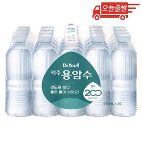 오늘출발 오리온 제주용암수 무라벨 530ml 20개