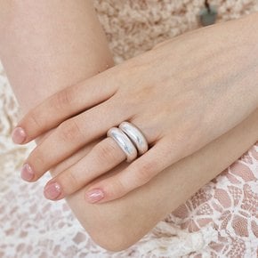 [우주소녀 여름 착용]bold vintage band ring
