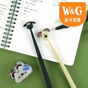 3000 월레스와그로밋 흔들이 중성펜 정품 1개