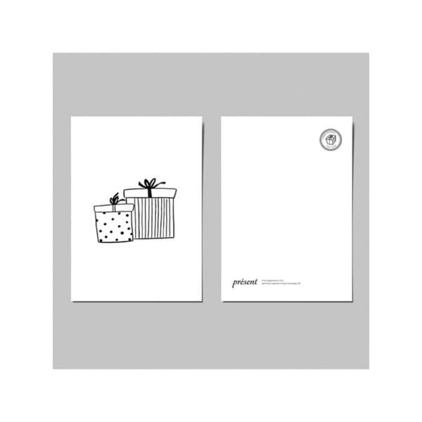 시그니처 엽서_선물