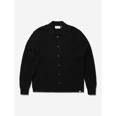 T.I FOR MEN [LES DEUX] GARRET KNIT SHIRTS CARDIGAN_M238CSW502M