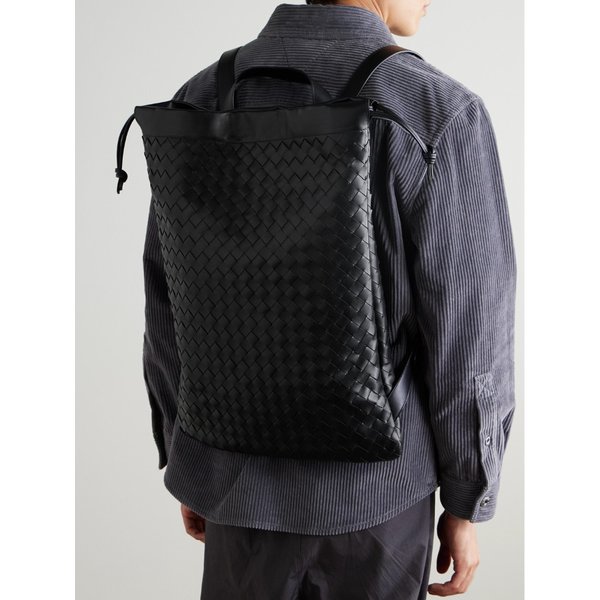 인트레치아토 가죽 드로우스트링 백팩 46376663162970227