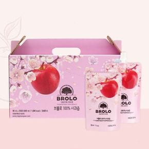 [아름답게그린배]브롤로 리얼착즙 사과즙 90ml x 60팩[30899972]