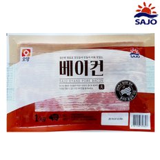 [푸른들마켓][사조대림] 오양 베이컨 1kg