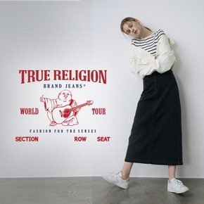 [트루릴리전] 25FW 여성 가을 엑티브 데님 스커트