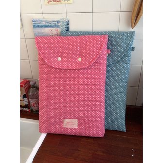 비비블하우스 [노트북파우치] cute dot digital pouch