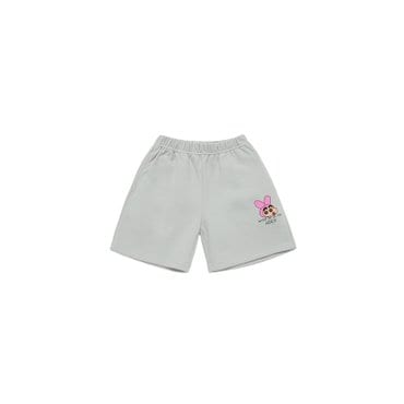 아크메드라비 콜라보-숏팬츠-키즈퍼지레빗짱구 짱구 KIDS FUZZY RABBIT SHINCHAN SHORT PANTS