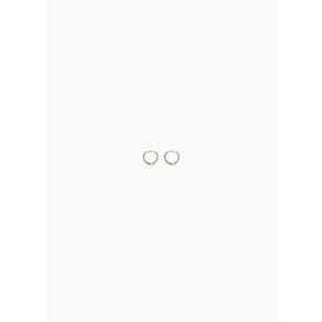 소피부하이 26PF Small Edo Hoops, Silver