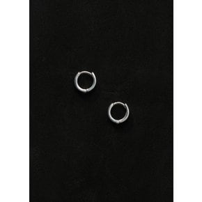 소피부하이 26PF Small Edo Hoops, Silver