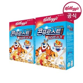 시리얼 콘푸로스트 라이트슈거 530g x 2개