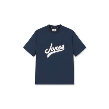 왁 골프 (WMTCX24270NYX)[WAAC X JONES] 남성 커브 로고 프린트 반팔 티셔츠