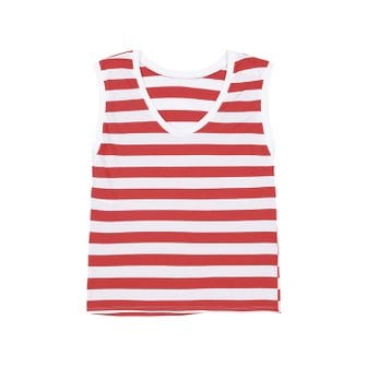 베네통 Reversible front/back stripe tank top_3OZJDH00J906