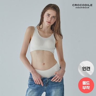 감탄브라 [크로커다일] 라이크라인견쉘론 스킨패키지 브라팬티 2종세트 택1