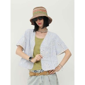 aqua blouse