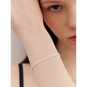 [진주귀걸이 2종 증정] Seashell texture chain braclet
