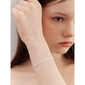 [진주귀걸이 2종 증정] Seashell texture chain braclet