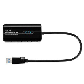 USB3.0 3포트 USB허브 + 기가랜카드 NEXT-UH303LAN