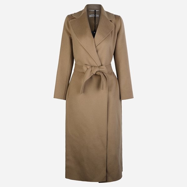 [시흥점] 5F 2529016043600 045 폴도 더블 울 벨트 코트 카멜