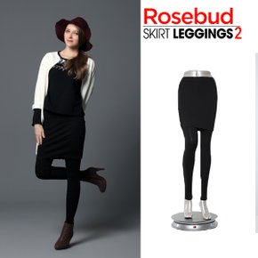 남영비비안 ROSEBUD 힙업보정 기모 치마레깅스 2차 블랙