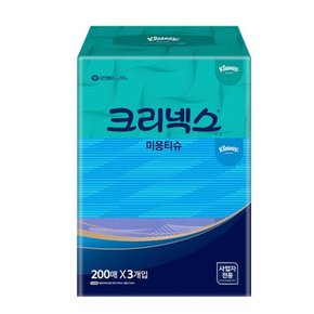 미용티슈 콤비 (200매) 3팩