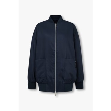ARMANI EXCHANGE AX 여성 로고 라벨 리오셀 봄버 자켓(A424110003)네이비