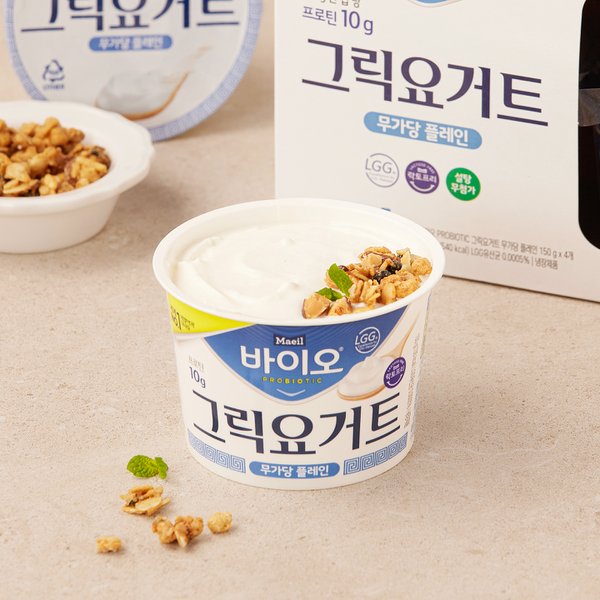 바이오 그릭요거트 무가당 150G*4