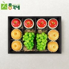 [8/26(월)순차출고][총각네] VIP 제수용 사과 배 샤인머스캣 혼합과일 선물세트 1호 4.5kg