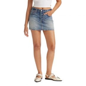 5095462 Levis Icon Frayed Denim Miniskirt